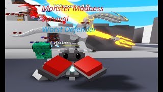 How Not To Play Monster Madness Survival In Roblox - monster madness survival beta roblox