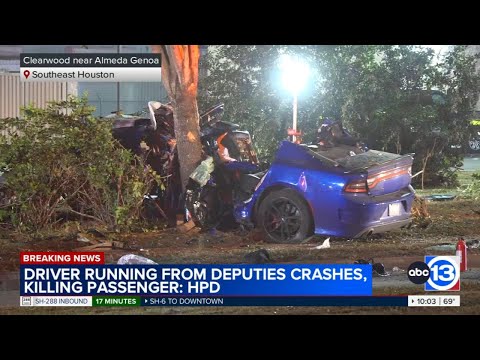 Wrecks In Houston Last Night