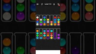 Level 113 of Ball Sort Color Water Puzzle screenshot 4