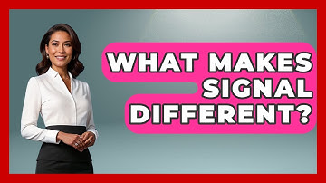 What Makes Signal Different? - Learn About Libertarianism