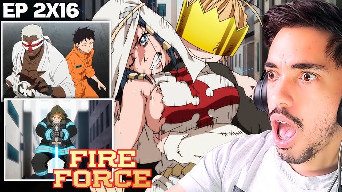 PUPPETEER A MESTRA DE MARIONETE  FIRE FORCE EPISÓDIO 15 TEMPORADA 2 REACT  