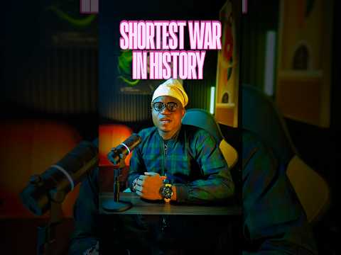 The shortest war ever? 38 minutes. #TYSK #didyouknow