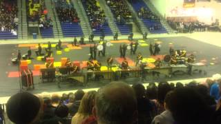 Fairfax High School (VA) Indoor Drumline  -AIA finals 2015