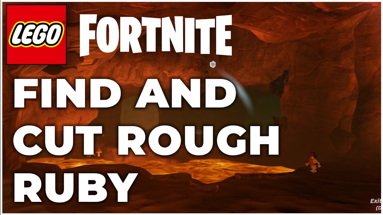 How To Get Rough Ruby And Make Cut Ruby In LEGO Fortnite (Quick Guide