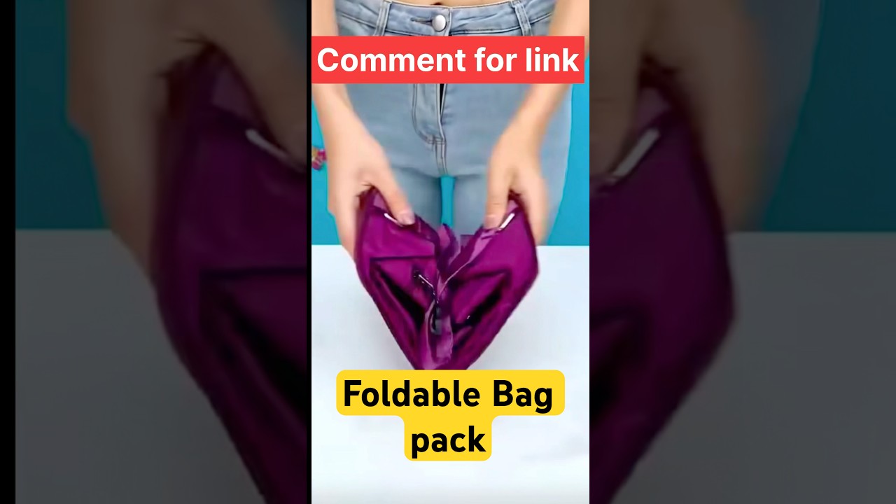 Puresac Foldable Travel Backpack | 25L Ultralight Waterproof Bag for Travel, College & Daily Use