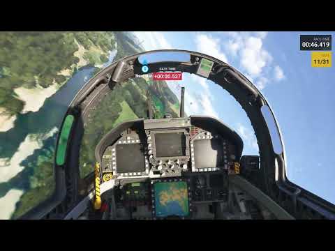 ✈️ Flight Simulator 2024 (FS2024) - 🏁Platinum Challenge League - Mach Loop - F/A-18E Hornet