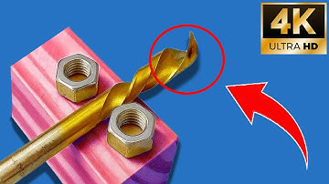 This Sharpening Method Drill Bit Will Amaze You – Razor-Sharp in 60 Seconds | Genius DIY Hack!