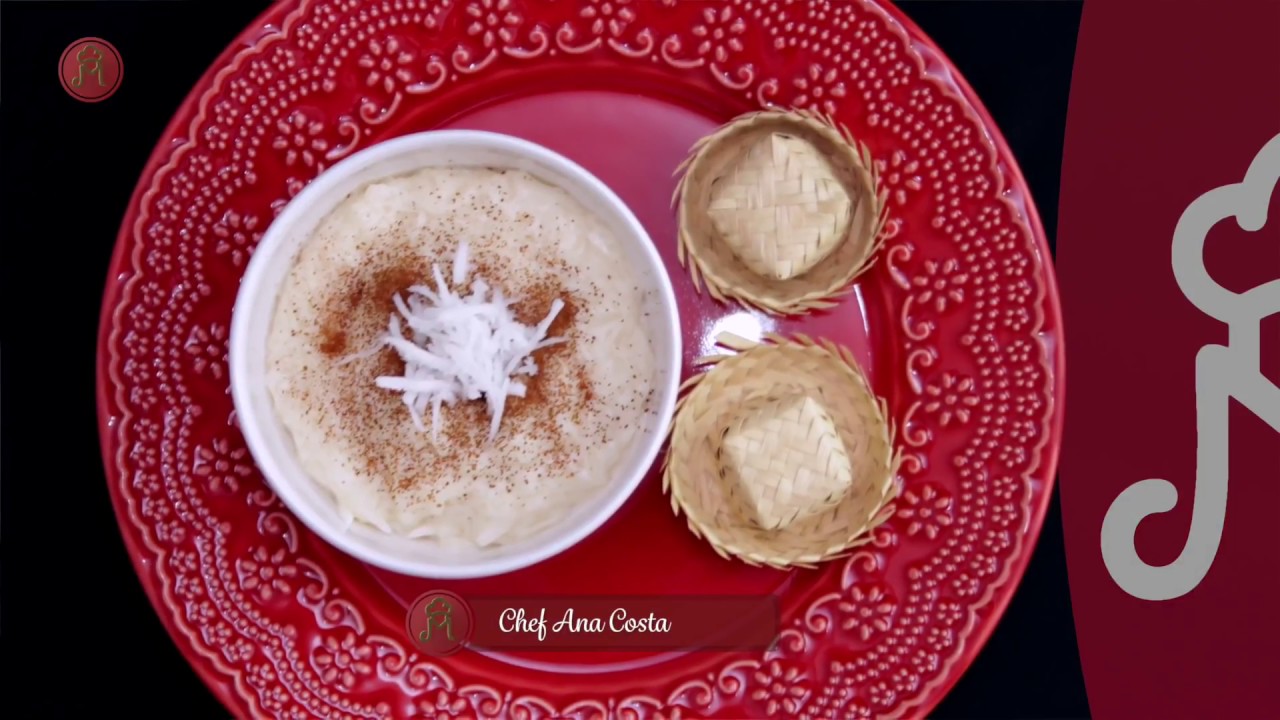 RECEITA DE ARROZ DOCE COM A CHEF ANA COSTA UTILIZANDO A BENNEDITA PAN