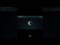 🌙 Glowing Crescent Moon Animation – Night Sky CSS Magic #youtubeshorts #subscribe #comment