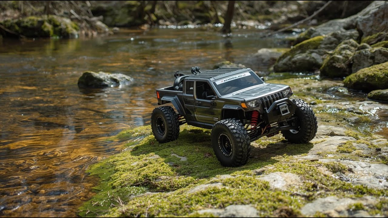 Creekside R/C Rock crawling!