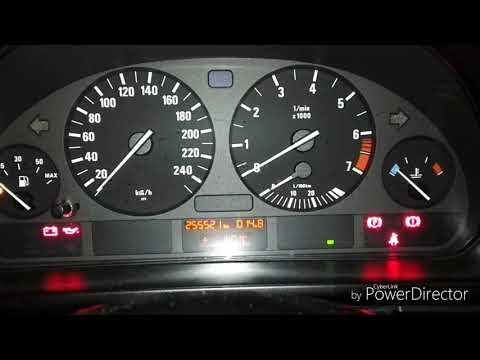 Bmw E39 oil service reset Сброс индикатора сервиса