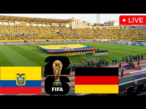 Ecuador vs. Germany FIFA World Cup 2026 Full Match | PS5 4K 60FPS Ultra Realistic