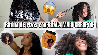 SKALA EXPERT MAIS CRESPOS¿VALE LA PENA?| RUTINA CAPILAR COMPLETA CON UN SOLO PRODUCTO|Rachell Santos