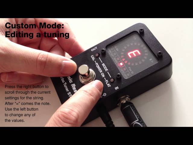 Sonic Research Turbo Tuner ST-200 Effect Pedal Demo - YouTube