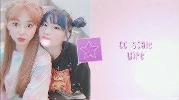 cc scale wipe | video star