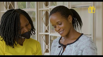 #MTNSenkyu: Dorcus Muhwezi, GM Customer Experience at MTN surprises Phiona a loyal MTN customer.