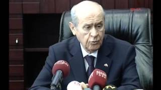 Devlet Bahçeli İstanbul Mhp Basın Toplantısı