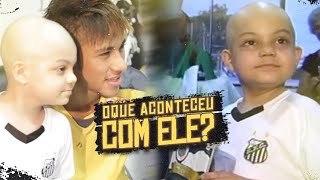 Fã com C4NCER que ganhou homenagem do Neymar em 2012 - O que aconteceu com ele?