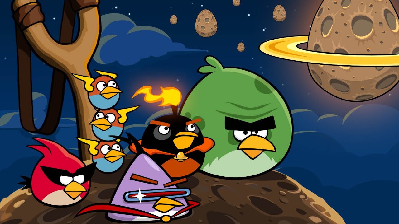 Angry Birds Space (2.2.0) Gameplay: Pig Bang