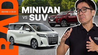 Minivan vs SUV: Which is the better family car? | Behind a Desk