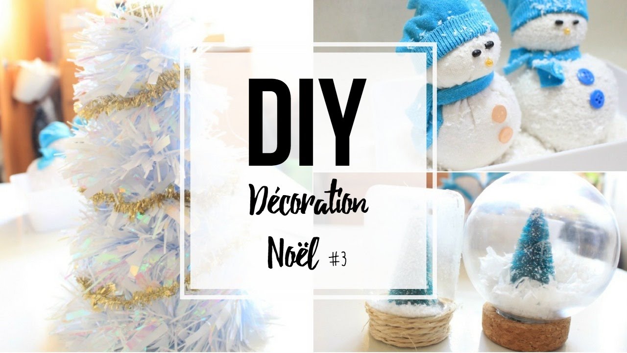 DIY Décoration Noël 3🌙 YouTube