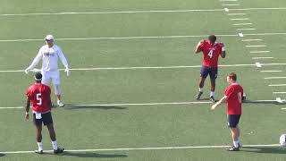 Quarterback Non - Ball Rotational Warm Up