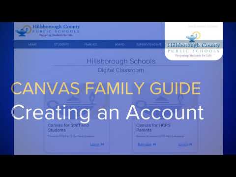 [Spanish] Canvas Family Guide Creating an Account and Logging In