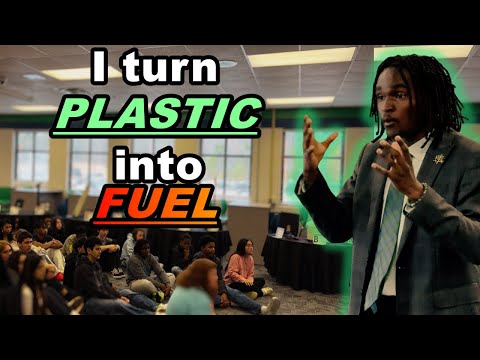 How I Turn plastic into Fuel - Speech at Yeager Middle School