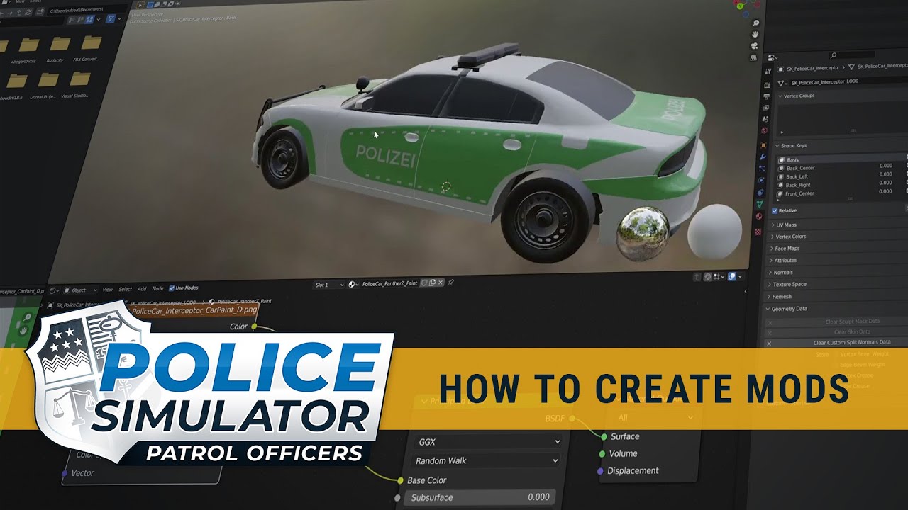 Police Simulator: Patrol Guide – Modding - Officers YouTube