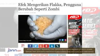 Efek Mengerikan Flakka, Pengguna Berubah Seperti Zombi - JPNN.com