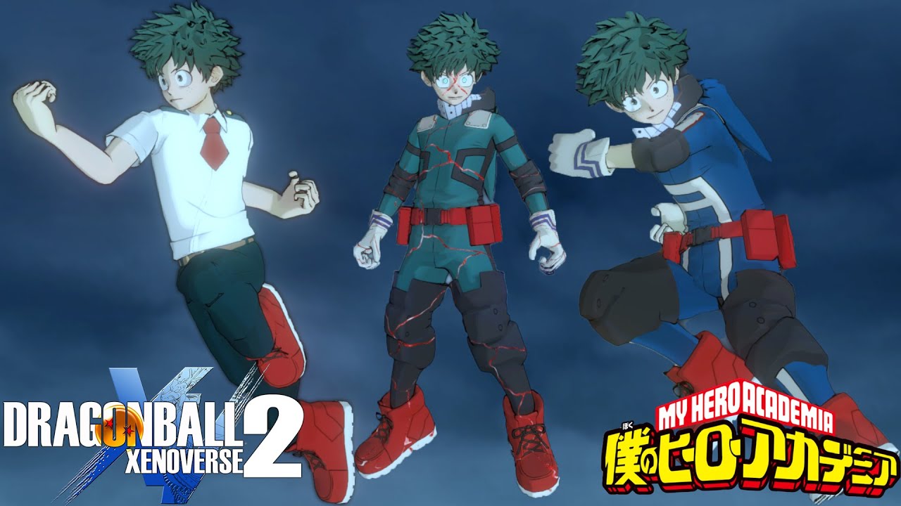 Izuku Midoriya (My Hero Academia) - Dragon Ball Xenoverse 2 [MOD][1080P][60FPS]