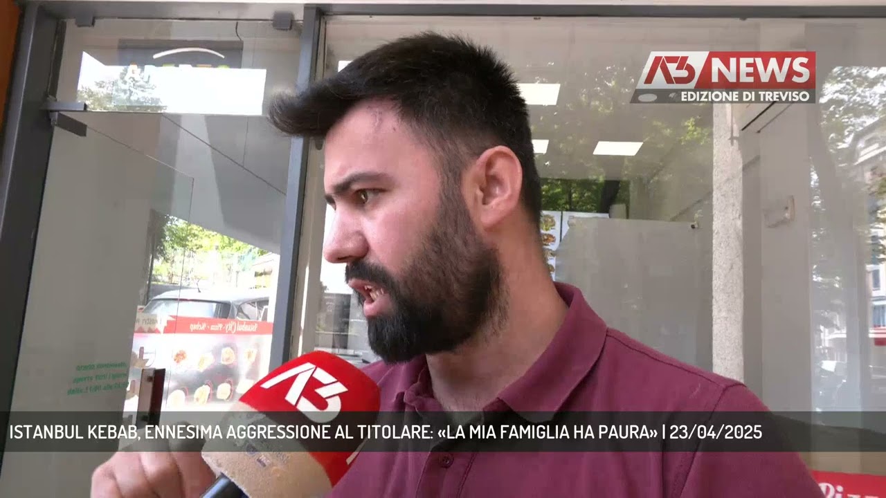ISTANBUL KEBAB, ENNESIMA AGGRESSIONE AL TITOLARE: «LA MIA FAMIGLIA HA PAURA» | 23/04/2025