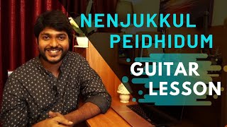 How to play Nenjukkul Peidhidum | Part 2 | Nalone Pongenu | Chords | Strumming | Easy | Full Song