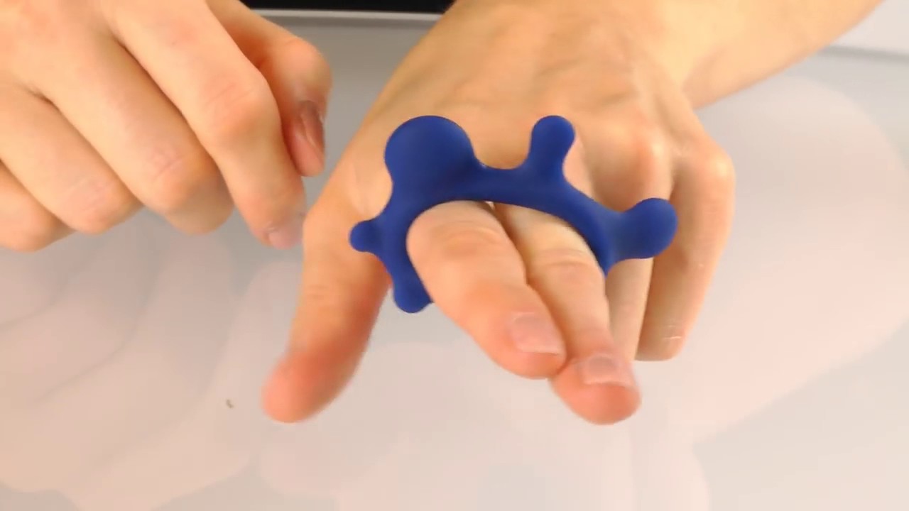 Fun Factory LoveRing Rain, черный - Эрекционное кольцо оригинальной формы