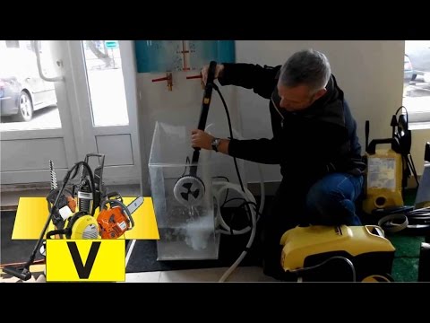 как подключить забор химии и как вращается щетка