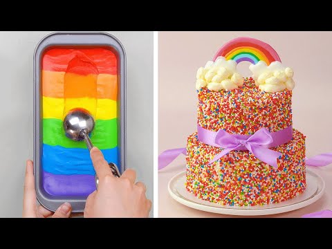 वीडियो: रंगीन केक कैसे बनाये