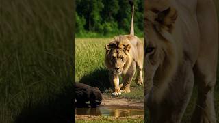 Mother Gorilla vs Lion – Maa Ne Bachche Ke Liye Jung Jeet Li! | Gorilla Universe Shorts