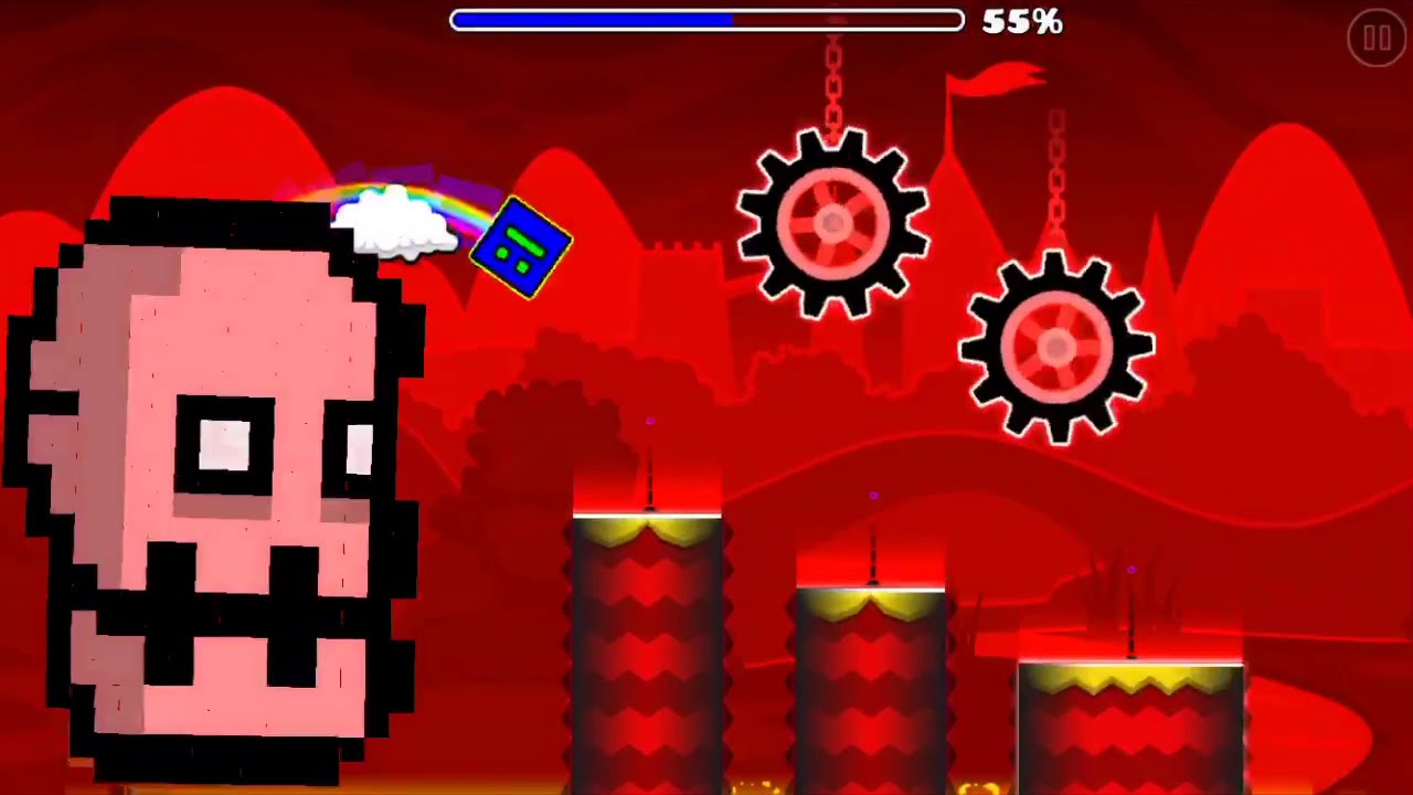 Geometry Dash Press Start FULL VERSION! 2.1