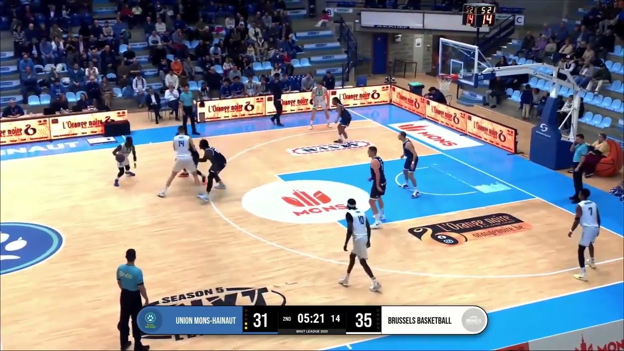 Maks Klanjscek - 33 PTS 4 AS vs Brussels (1.11.2025)