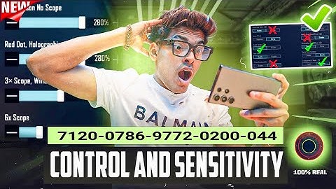 JONATHAN NEW SENSITIVITY 2023 WITH SENSITIVITY CODE | JONATHAN CONTROL CODE ALL SETTINGS