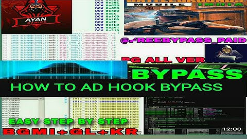 3.6 HOW TO ADD HOOK BYPASS IN SRC ¶ HOW TO ADD OFFSET IN HOOK 3.6 .