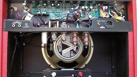 Vox AC15C1 Bright Cap Mod
