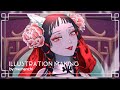 【妲己一笑】イラストメイキング Illustration Making【CLIP STUDIO PAINT】