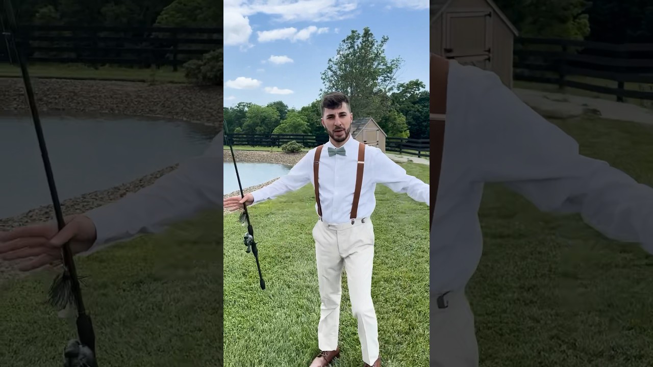 Groom Slays Bass on Wedding Day!