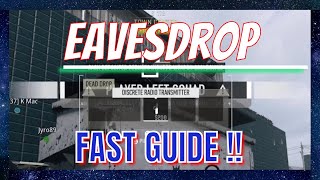 DMZ Season 4 *EAVESDROP* Fast Guide !! White Lotus Faction Tier 2 *STORY MISSION*