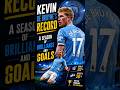 Kevin De Bruyne's Record A Season of Brilliance and Goals