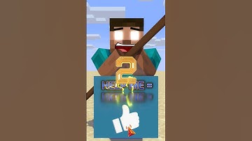 Help Herobrine Throw a Spear #shorts #anime #funny #trending