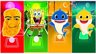 Gegagedigedagedago Spongebob   Baby Shark   Who Will Win?