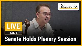 LIVE: Senate holds plenary session | June 1, 2026