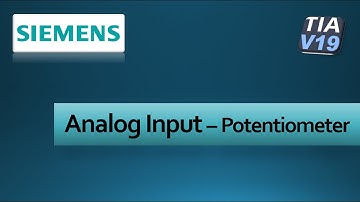 Analog Input   Potentiometer
